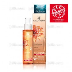 Huile Solaire Age Protect SPF 20 AlgoSun (Corps et Cheveux) Algotherm - Flacon spray 100ml