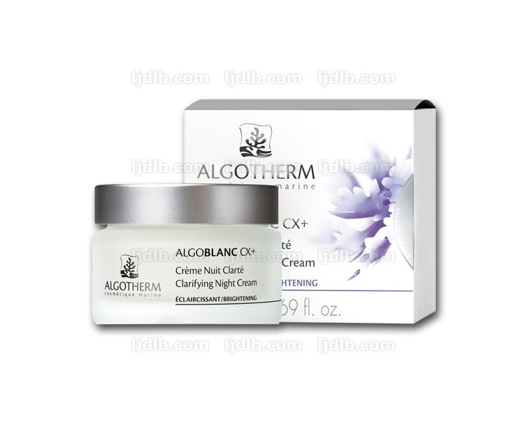 Crème Nuit Clarté AlgoBlanc CX Plus Algotherm - Le soin réparateur anti-taches par excellence - Pot 50ml