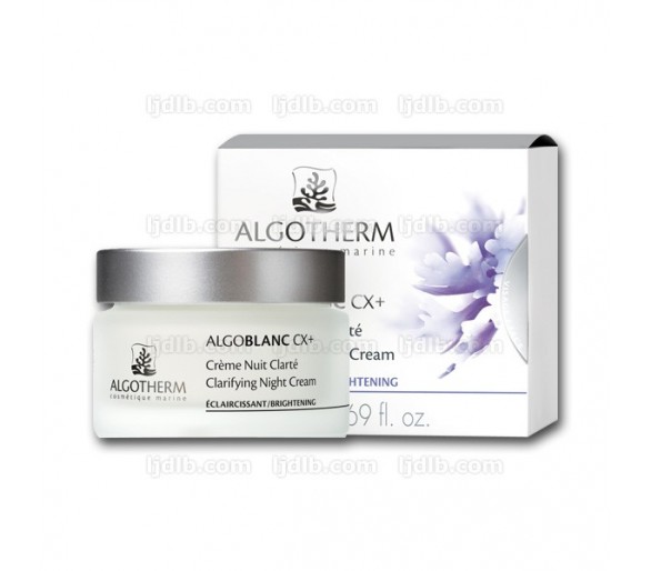 Crème Nuit Clarté AlgoBlanc CX Plus Algotherm - Le soin réparateur anti-taches par excellence - Pot 50ml