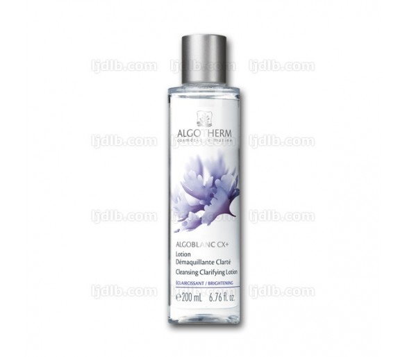Lotion Démaquillante Clarté AlgoBlanc CX Plus Algotherm - Le soin démaquillage tonique et raviveur déclat - Flacon 200ml