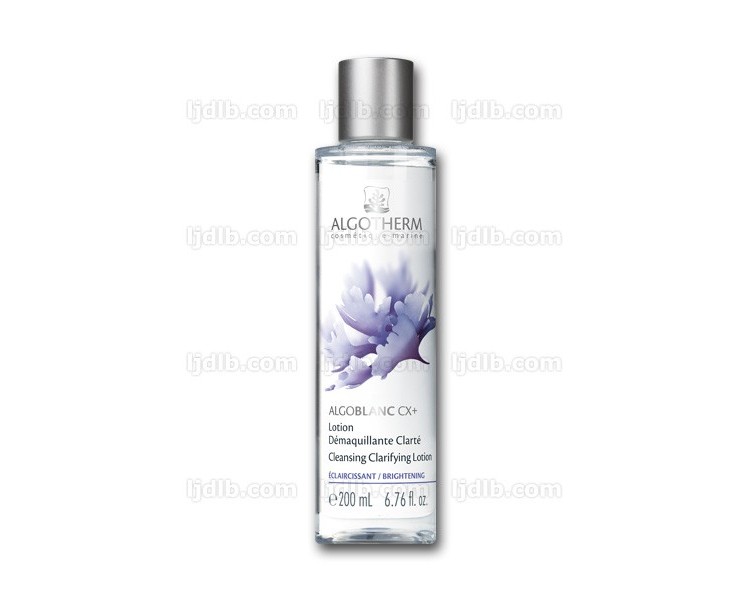 Lotion Démaquillante Clarté AlgoBlanc CX Plus Algotherm - Le soin démaquillage tonique et raviveur déclat - Flacon 200ml