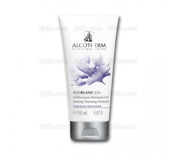 Gel Moussant Nettoyant Clarté AlgoBlanc CX Plus Algotherm - Le soin nettoyant et exfoliant pureté - Tube 150ml