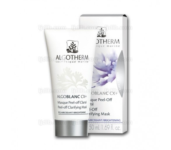 Masque Peel-Off Clarté AlgoBlanc CX Plus Algotherm - Le masque inédit lissant et anti-taches - Tube 50ml