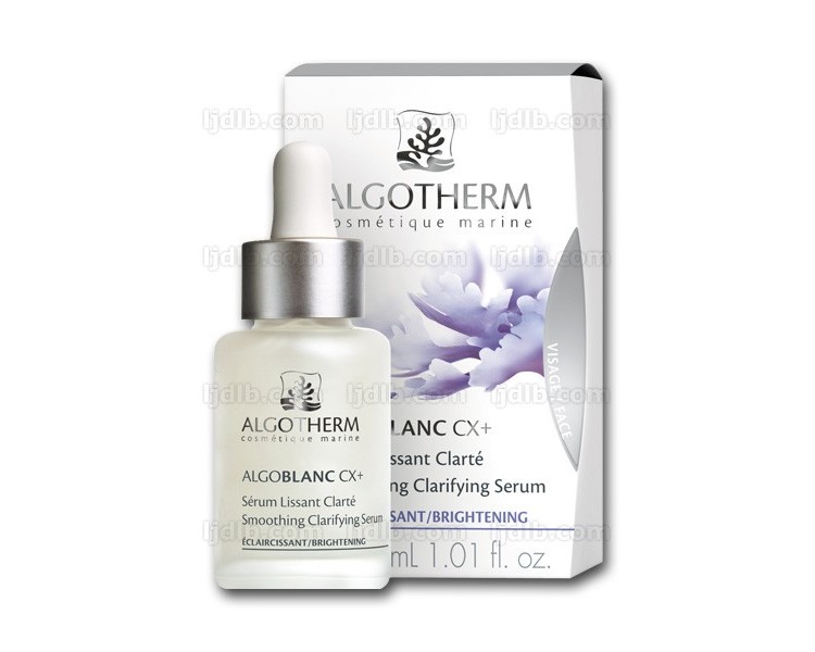 Sérum Lissant Clarté AlgoBlanc CX Plus Algotherm - Révéler la lumière booster l'efficacité - Flacon 30ml