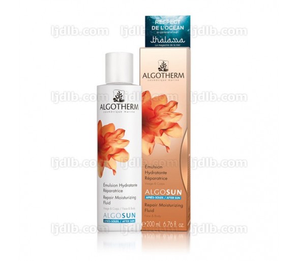 Emulsion Hydratante Réparatrice AlgoSun (Visage et Corps) Algotherm - Flacon 200ml